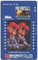 Telephone card for Pro Football (Imagineer, 1992)
