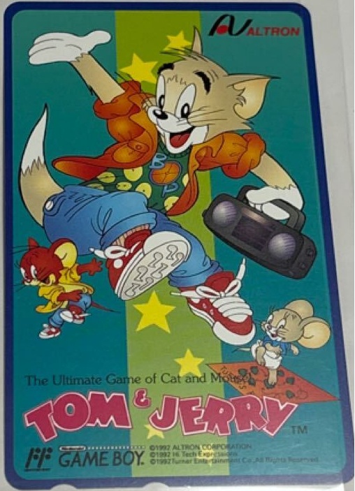 Telephone card for Tom & Jerry — Telephone Card (Altron, 1992)